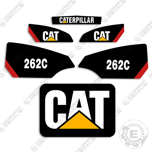 CAT 259D Decals Stickers Repro Kit 