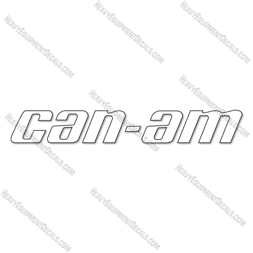 Can-Am Defender Hood Logo Decal Kit UTV- Aftermarket Kit 