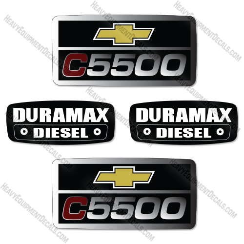 Chevy C5500 Decal Kit Work Truck- Aftermarket Kit  
