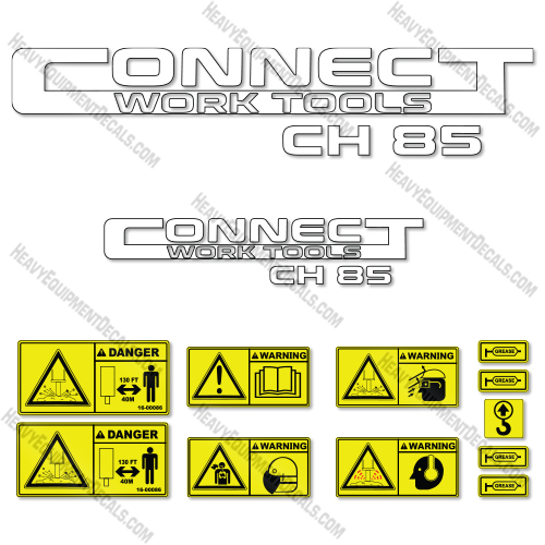 Connect CH85 Decal Kit Hammer - Aftermarket Kit   
