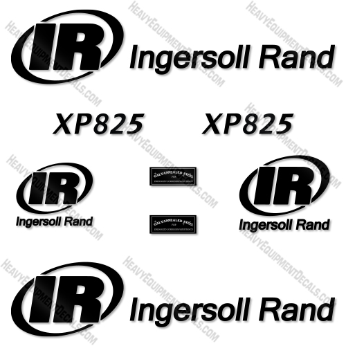 Doosan Ingersoll Rand XP825 Decal Kit Rotary Screw Air Compressor- Aftermarket Kit  