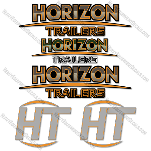 Horizon Decal Kit Trailers- Aftermarket Kit 