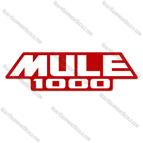Kawasaki Mule 1000 Decal Kit UTV- Aftermarket Kit 
