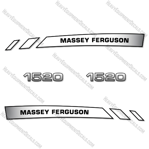 Massey Ferguson 1520 Decal Kit Tractor- Aftermarket Kit INCR10Aug2021