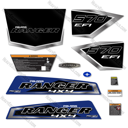 Polaris Ranger 570 2018 Decal Kit UTV -Aftermarket Kit 