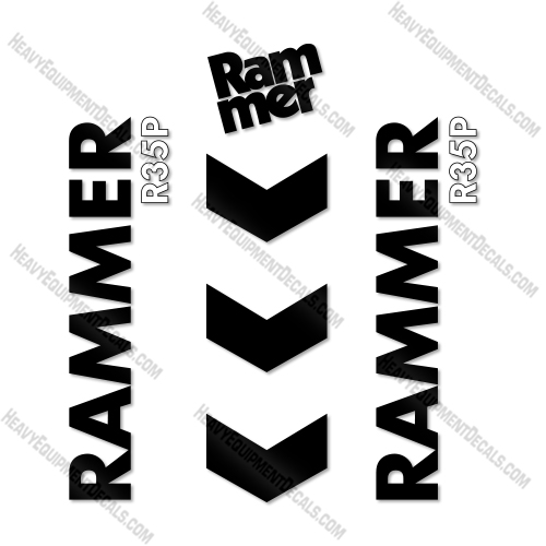 Allied RAMMER R35P Decal Kit Hammer - Aftermarket Kit decal kit, decals