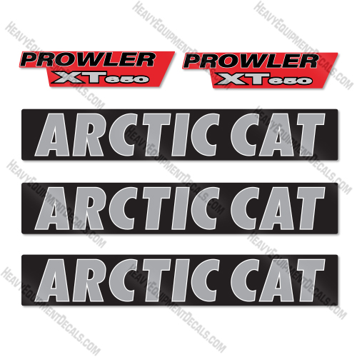 Arctic Cat Prowler XT650 Decal Kit UTV - Aftermarket Kit 