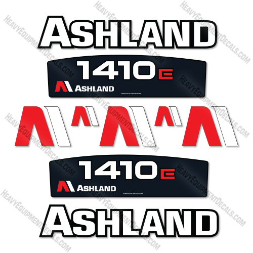Ashland 1410E Decal Kit Scraper - Aftermarket Kit 