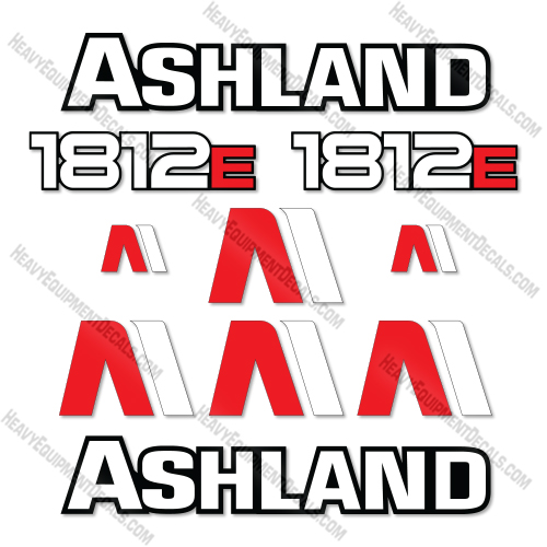 Ashland 1812E Decal Kit Scraper - Aftermarket Kit  