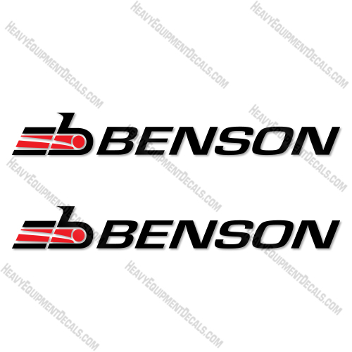 Benson Trailer Logo 68 Inch Decal Kit Trailer- Aftermarket Kit decal kit