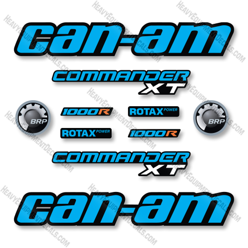 Can-Am 1000R Decal Kit UTV - Blue & Orange- Aftermarket Kit 