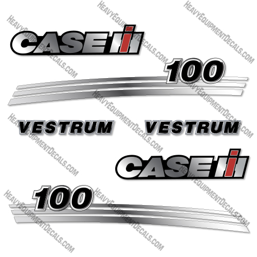 Case 100 Vestrum Decal Kit Tractor- Aftermarket Kit 