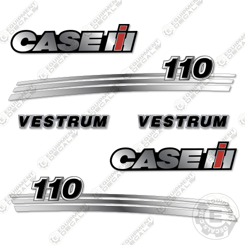 Case 110 Vestrum Decal Kit Tractor- Aftermarket Kit  