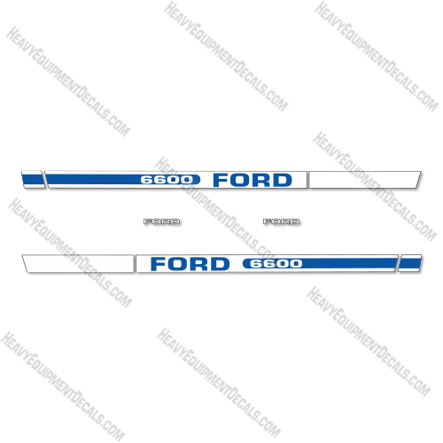 Ford  6600 Decal Kit Tractor - Aftermarket Kit  decals, 6600, ford, decal kit