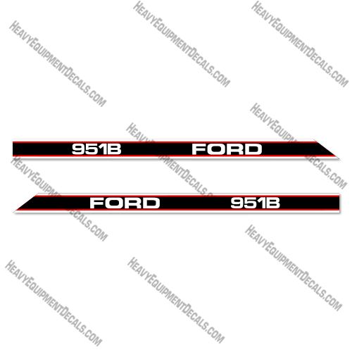 Ford 951B Decal Kit Rotary Cutter - Aftermarket Kit  decals, 6600, ford, decal kit