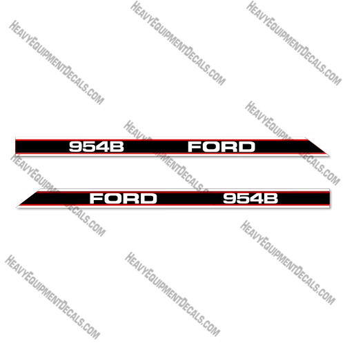 Ford 954B Decal Kit Rotary Cutter - Aftermarket Kit  decals, 6600, ford, decal kit