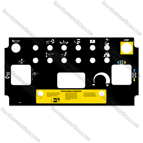 Genie Control 114133 for Z40-23RJ Decal Kit Articulating Boom Lift  - Aftermarket Kit  