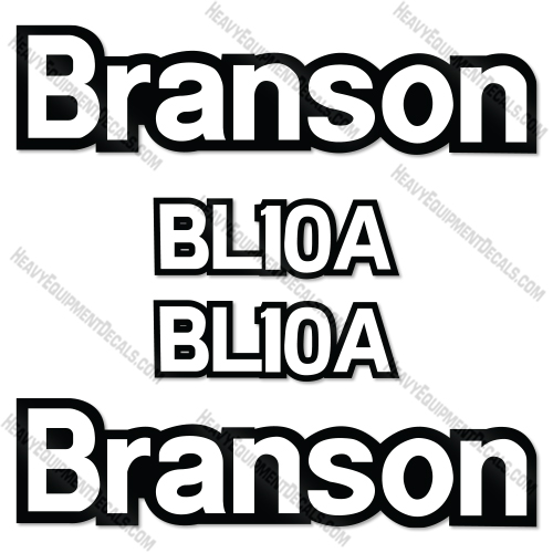 Fits Branson Bl10A Decal Kit Tractor 