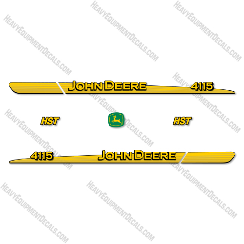 Fits John Deere 4115 Decal Kit Tractor  decal kit, deere, john deere