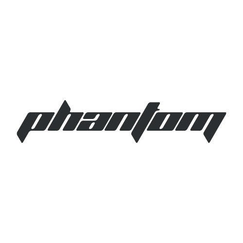 Storm Equipment "Phantom" Logo 20" - 3M Reflective - Laminated - With Transfer Tape (Dark Grey)  decal kit