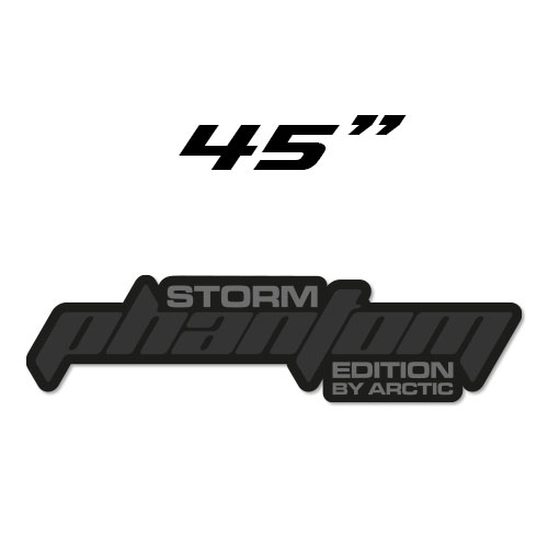 Storm Phantom Arctic Equipment Logo 45" - 3M Reflective - Laminated - With Transfer Tape  decal kit