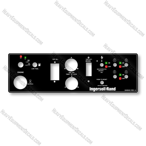 Ingersoll Rand Control 22465421 Decal Kit Air Compressor- Aftermarket Kit  decal kit, ingersoll, ingersoll-rand, ingersollrand, rand