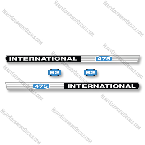 International 475 Decal Kit Tractor - Aftermarket Kit    decal kit