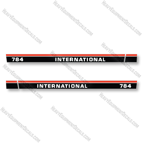  International 784 Decal Kit Tractor - Aftermarket Kit  decals, decal kit, international