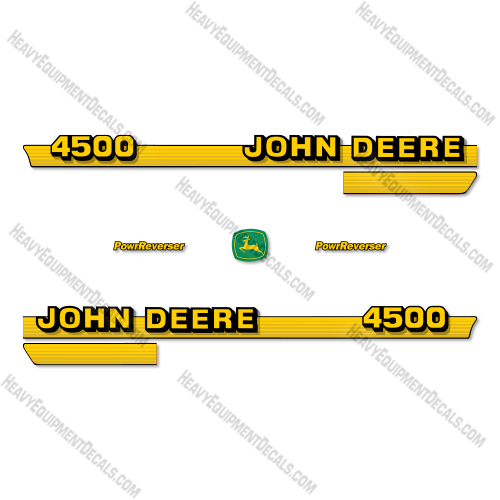 John Deere 4500 Decal Kit Tractor- Aftermarket Kit    decal kit, deere, john deere