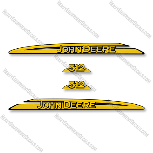John Deere 512 Decal Kit Ripper- Aftermarket Kit  decal kit, deere, john deere