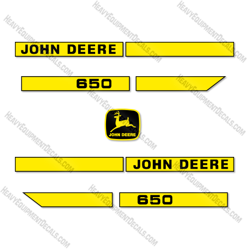 John Deere 650 Decal Kit Grain Cart - Aftermarket Kit   decal kit, deere, john deere