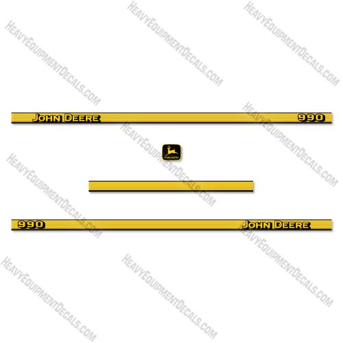 John Deere 990 Decal Kit Tractor- Aftermarket Kit  decal kit, deere, john deere