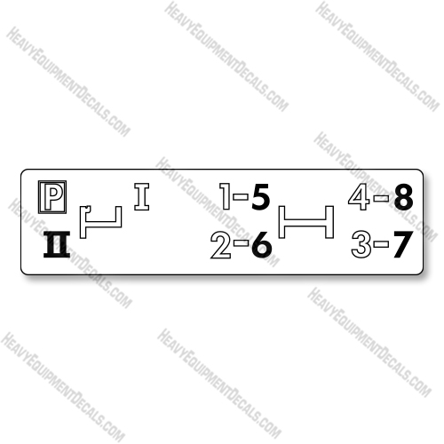 John Deere Shift Decal Decal Kit Gidt Shift - Aftermarket Kit   decal kit, deere, john deere