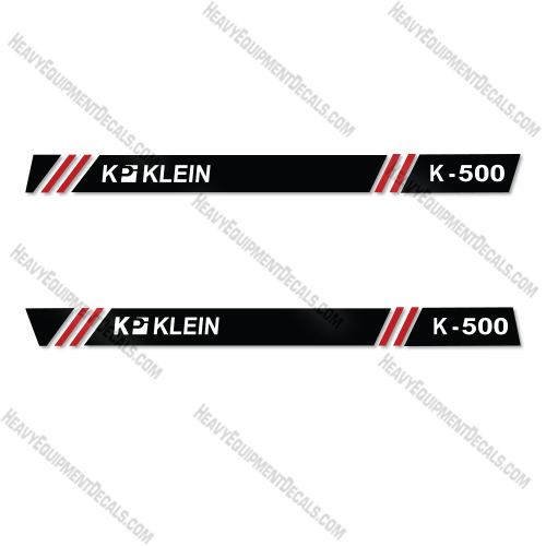 Klein K-500 Decal Kit Water Truck  - Aftermarket Kit  
