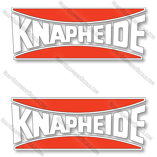 Knapheide Flatbed Decal Kit Truck - Style 2 - Aftermarket Kit decal kit