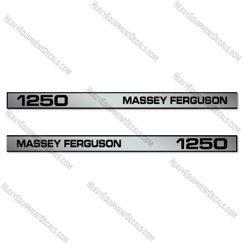 Massey Ferguson 1250 Decal Kit Tractor  - Aftermarket Kit     decal kit, ferguson, massey, massey-ferguson