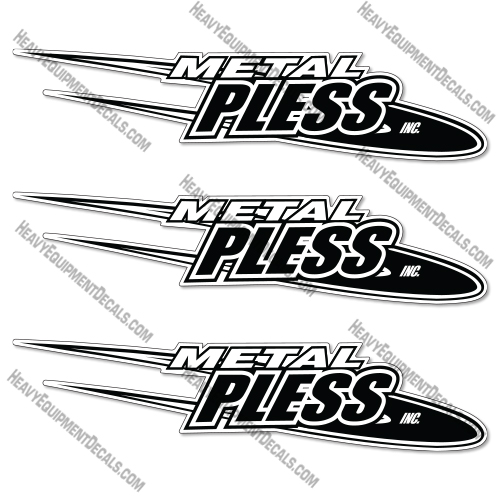 METAL PLESS L3X14 Decal Kit Snow Plow - Aftermarket Kit   decals, decal kit, gehl
