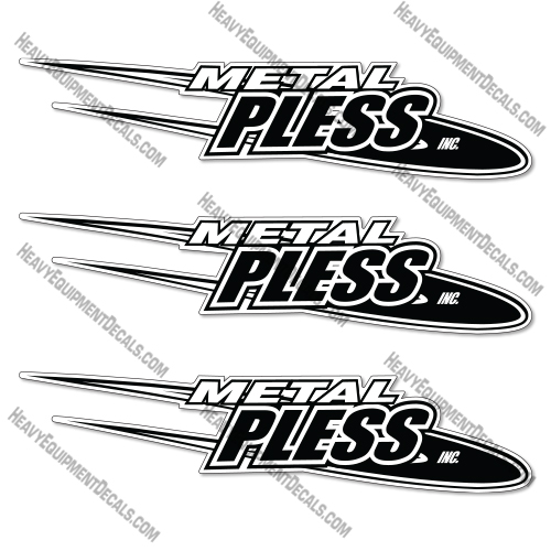 METAL PLESS L3X16 Decal Kit Snow Plow - Aftermarket Kit   decals, decal kit, gehl