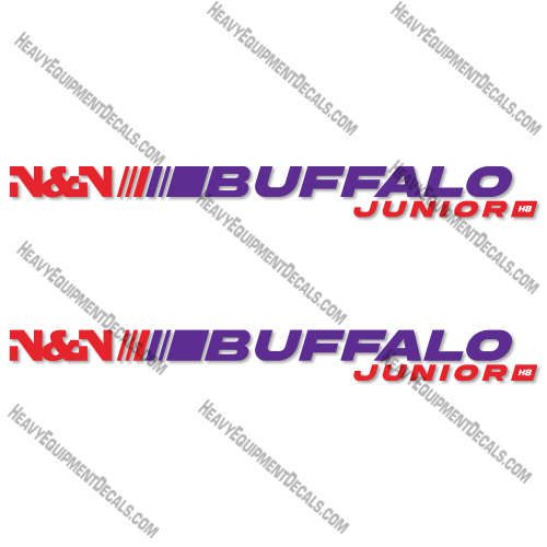N&N Buffalo Junior Decal Kit Trailer - Aftermarket Kit  decals, decal kit, gehl