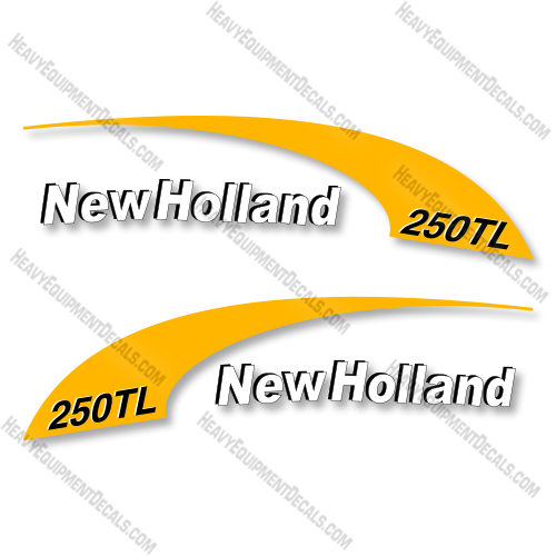 New Holland 250TL Decal Kit Front End Loader-  Aftermarket Kit  new holland, decal kit
