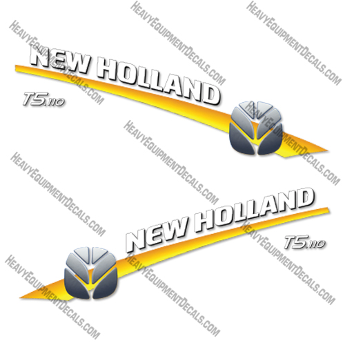 New Holland T5.110 Decal Kit Tractor -  Aftermarket Kit    new holland, decal kit