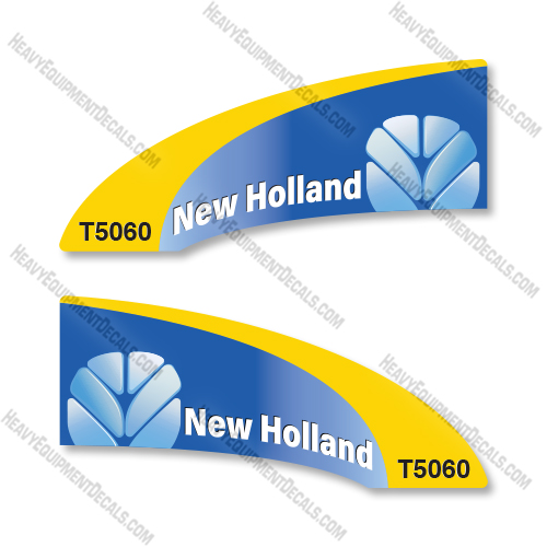 New Holland T5060 Decal Kit Tractor -  Aftermarket Kit   new holland, decal kit