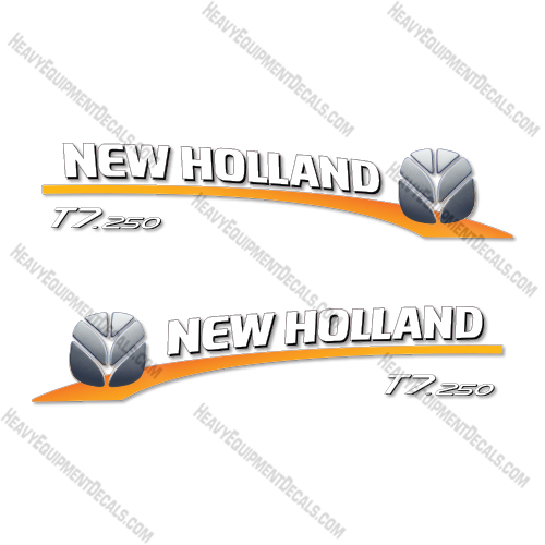 New Holland T7.250 Decal Kit Tractor -  Aftermarket Kit    new holland, decal kit