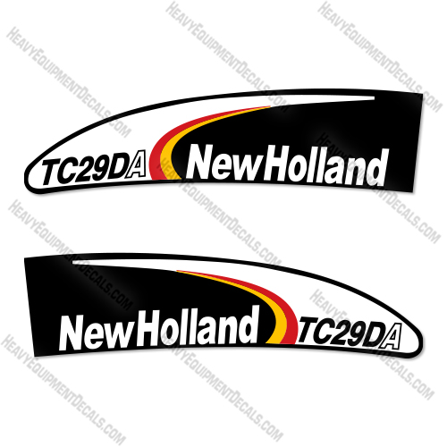 New Holland TC29DA Decal Kit Tractor - Aftermarket Kit    new holland, decal kit