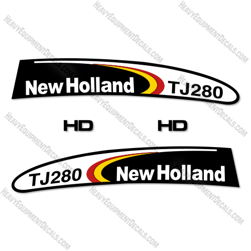New Holland TJ280 Decal Kit Tractor- Aftermarket Kit       new holland, decal kit