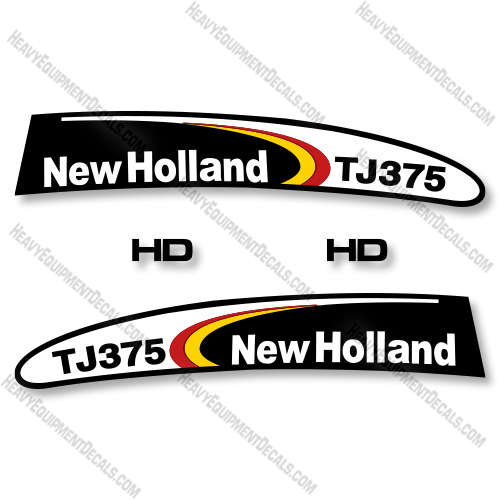 New Holland TJ375 Decal Kit Tractor - Aftermarket Kit 375, decal kit, tj, tj375