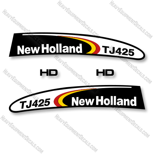 New Holland TJ425 Decal Kit Tractor- Aftermarket Kit     new holland, decal kit