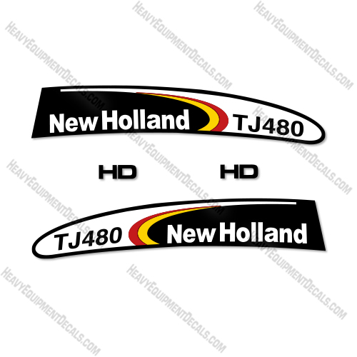 New Holland TJ480 Decal Kit Tractor- Aftermarket Kit      new holland, decal kit