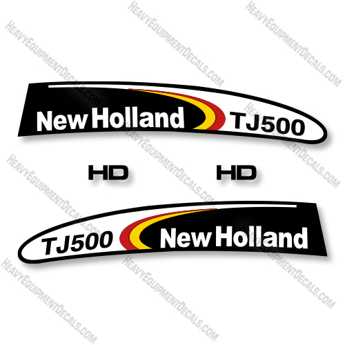 New Holland TJ500 Decal Kit Tractor- Aftermarket Kit      new holland, decal kit