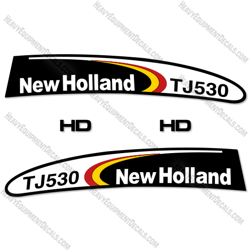 New Holland TJ530  Decal Kit Tractor - New Style - Aftermarket Kit      new holland, decal kit
